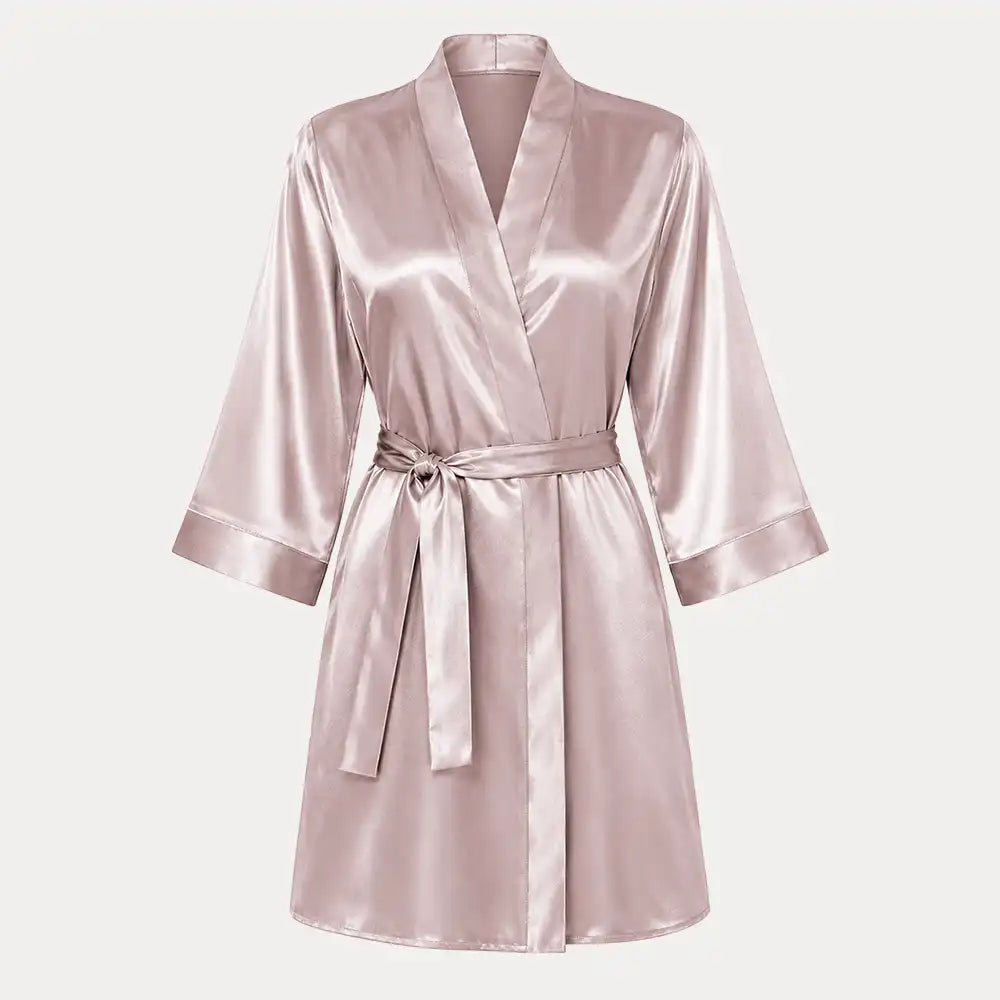 Mid Length Gown Tea-Pink