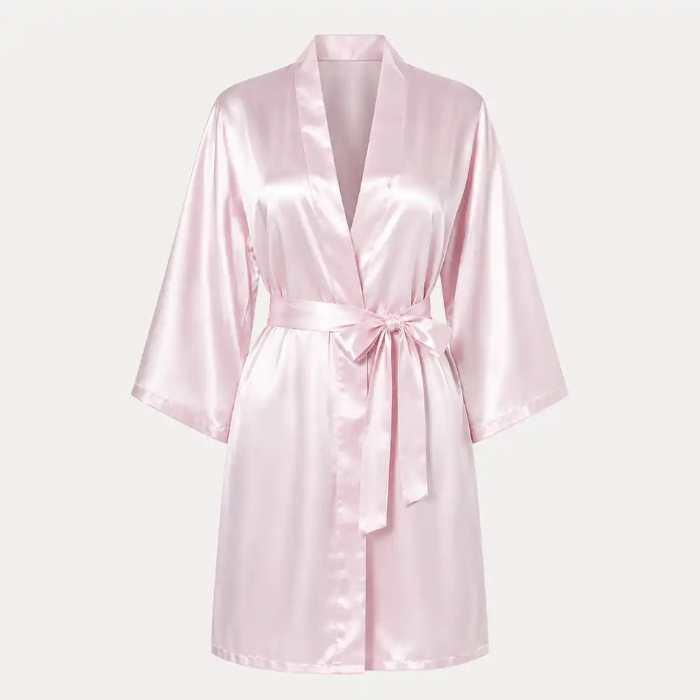 Mid Length Gown Powder Pink