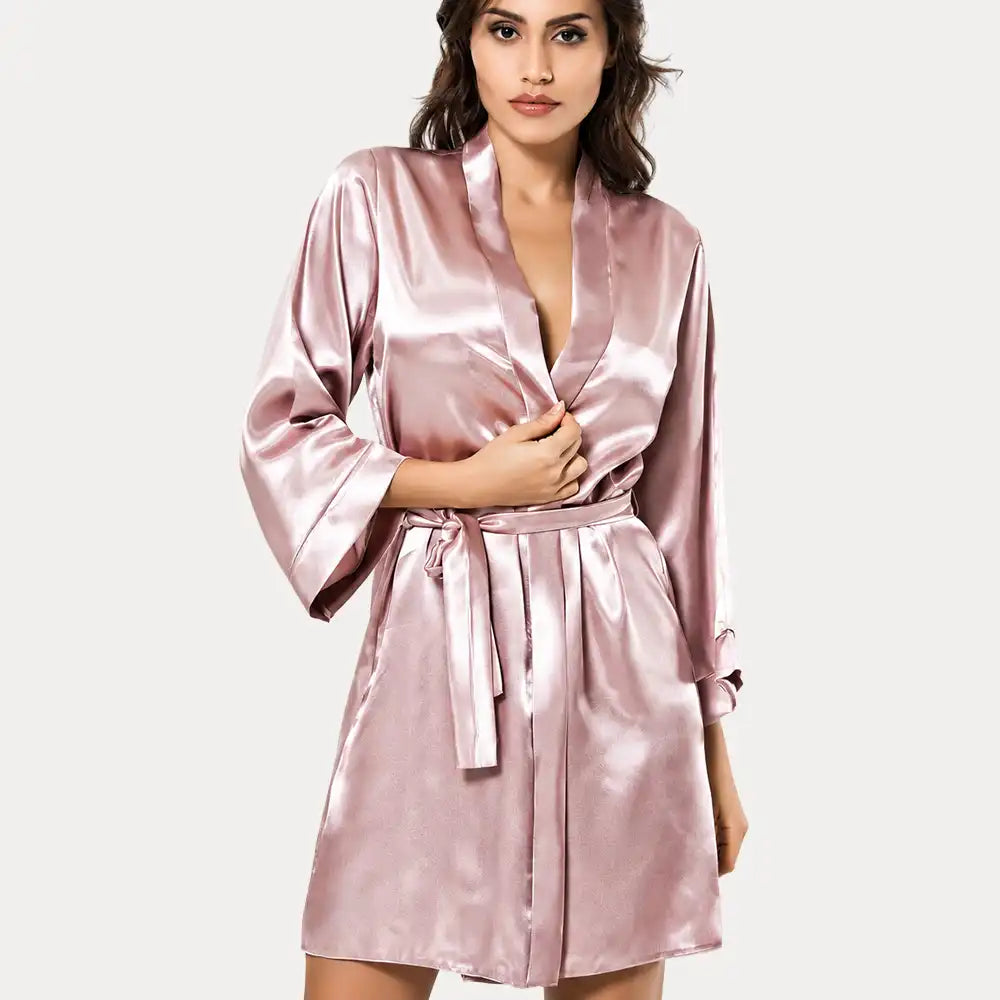 Mid Length Gown Tea-Pink Secondary image